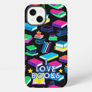I Love Books Colourful iPhone 13 Case