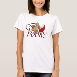 I Love Books Dragon T-Shirt 5