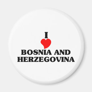 I Love Bosnia and Herzegovina Magnet