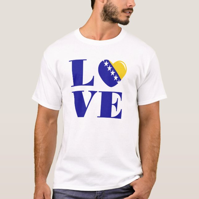 I love Bosnia T-Shirt (Front)