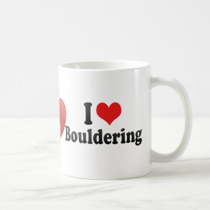 I Love Bouldering Coffee Mug
