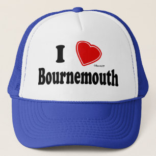 I Love Bournemouth Trucker Hat