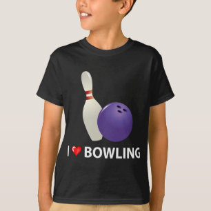 I Love Bowling T-Shirt