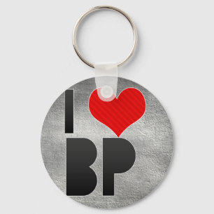 I Love BP Key Ring