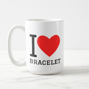 I love bracelet coffee mug