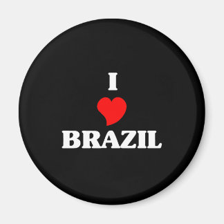 I Love Brazil Magnet