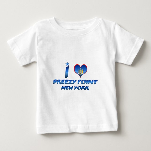 I love Breezy Point, New York Baby T-Shirt (Front)
