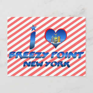 I love Breezy Point, New York Postcard