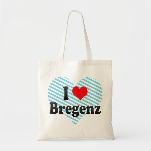 I Love Bregenz, Austria Tote Bag (Front)