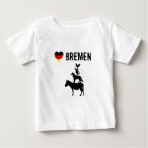I love Bremen with the Four Musicians Baby T-Shirt