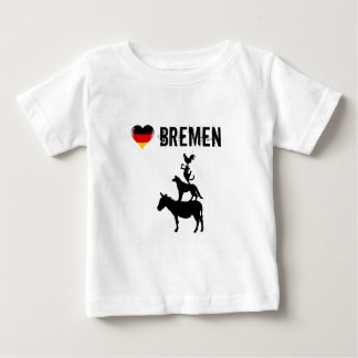 I love Bremen with the Four Musicians Baby T-Shirt