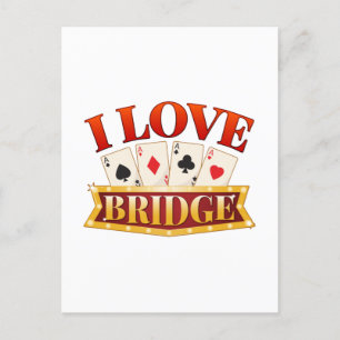 I Love Bridge Card Game Player