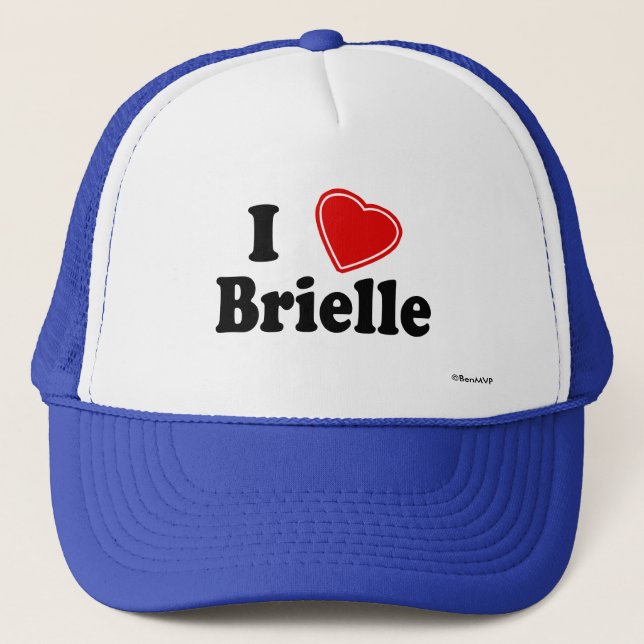 I Love Brielle Trucker Hat (Front)