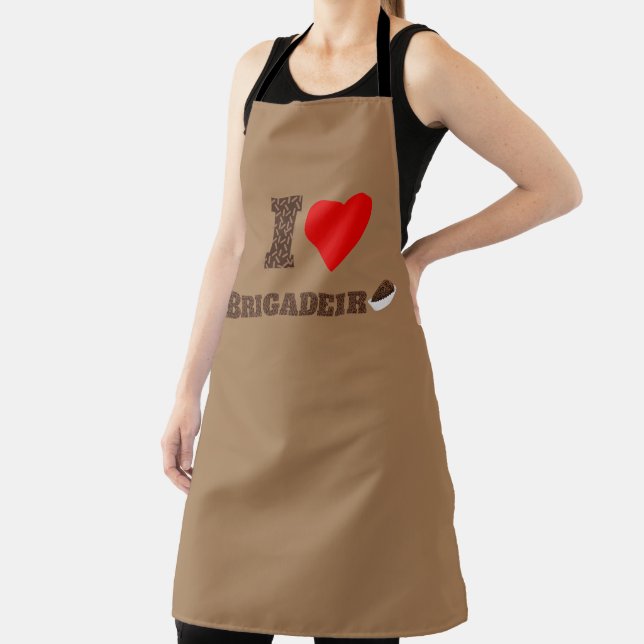 I love Brigadeiro Apron (Insitu)