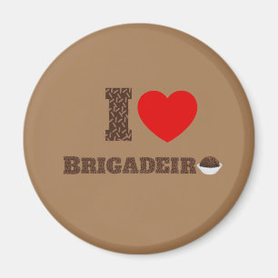 I love Brigadeiro Magnet