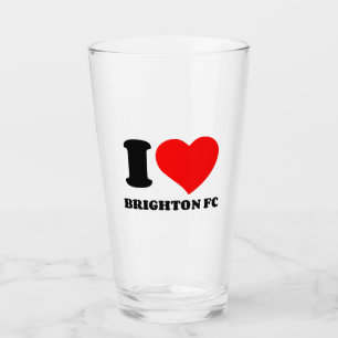 I LOVE BRIGHTON FC GLASS
