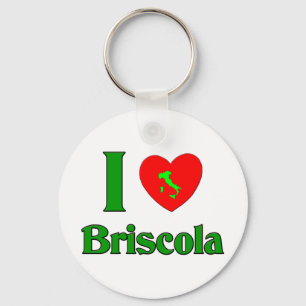 I Love Briscola Key Ring
