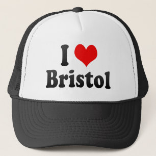 I Love Bristol, United Kingdom Trucker Hat