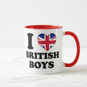 I love British Boys Mug