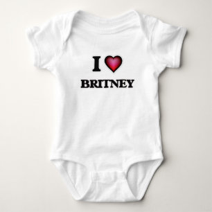 I Love Britney Baby Bodysuit