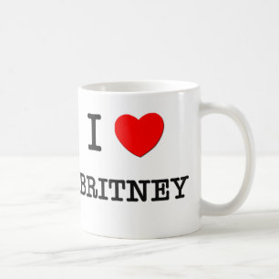 I Love Britney Coffee Mug