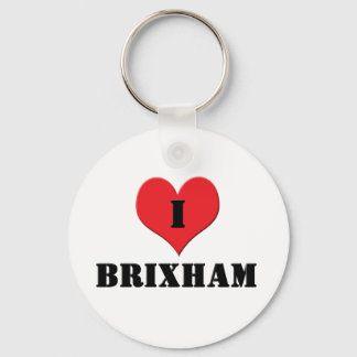 I Love Brixham Key Ring