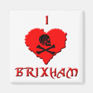 I Love Brixham Magnet