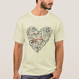 I Love Brompton Bikes T-Shirt
