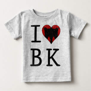 I Love Brooklyn BK NYC   Baby T-Shirt