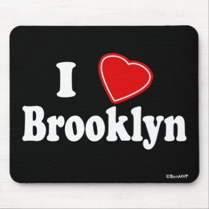 I Love Brooklyn Mouse Pad