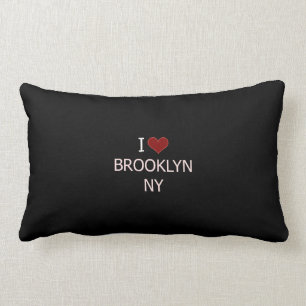 I Love Brooklyn, NY Lumbar Cushion