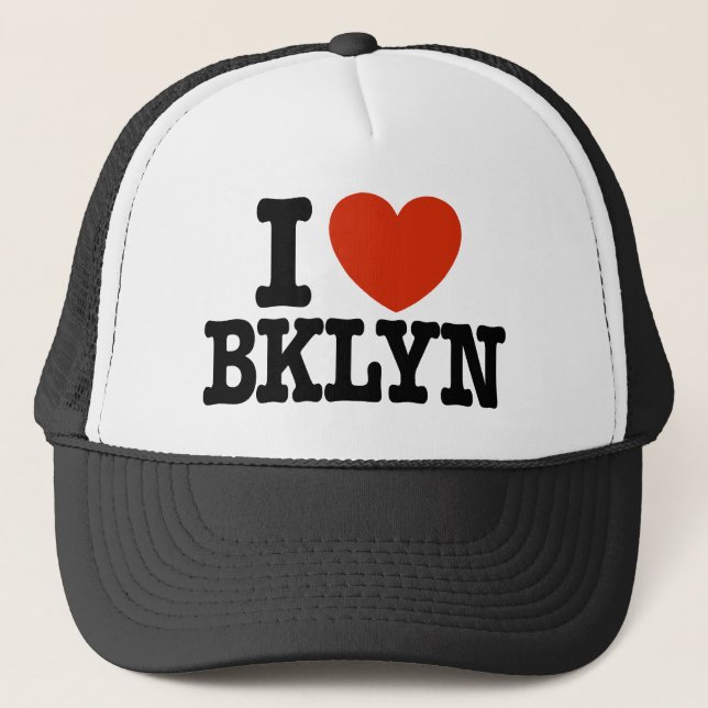 I Love Brooklyn Trucker Hat (Front)