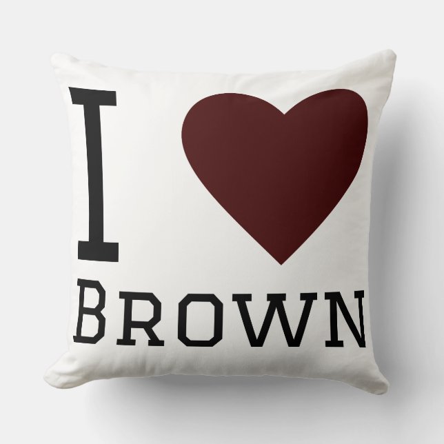 I love brown  cushion (Front)