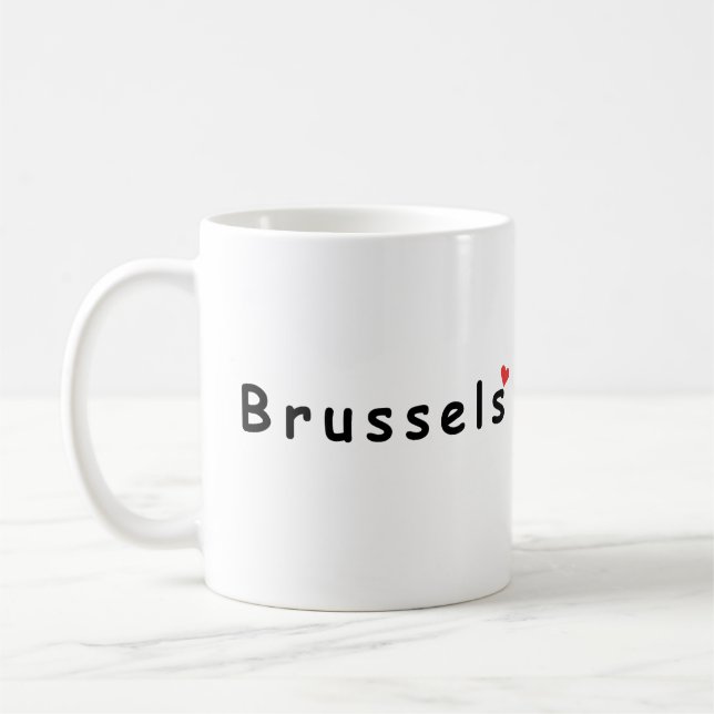I love Brussels  Coffee Mug (Left)