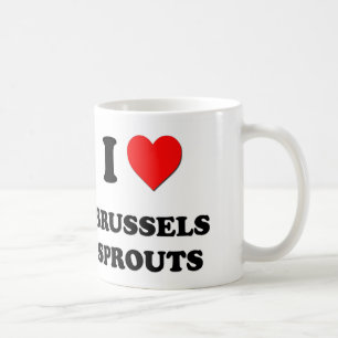 I Love Brussels Sprouts Coffee Mug