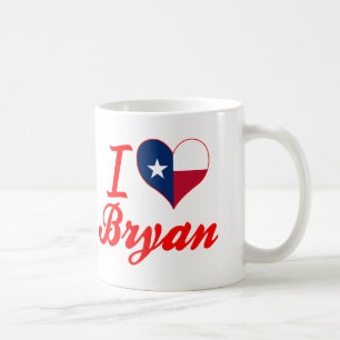 I Love Bryan, Texas Coffee Mug