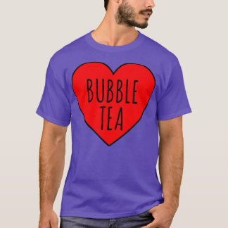 I Love Bubble Tea Heart 1 T-Shirt