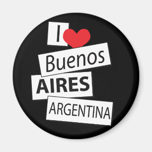 I Love Buenos Aires Magnet