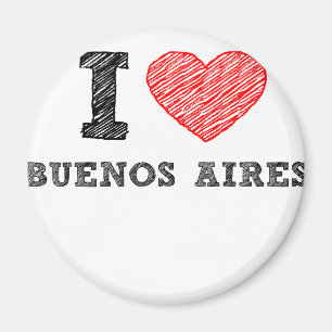 I Love Buenos Aires Magnet