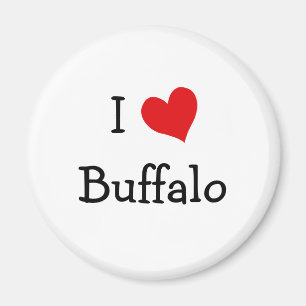 I Love Buffalo Magnet