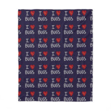 I love bugs blanket