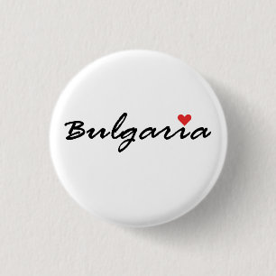 I love Bulgaria 3 Cm Round Badge