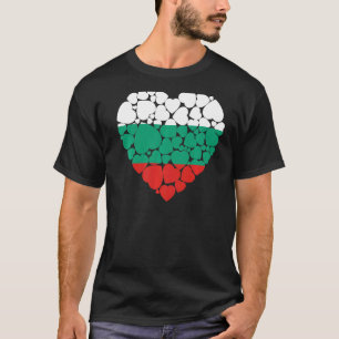 I Love Bulgaria Flag Bulgaria T-Shirt