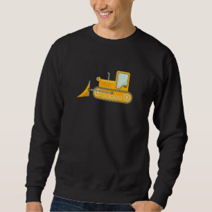 I Love bulldozer Truck For Men Boys Kids Sweatshirt