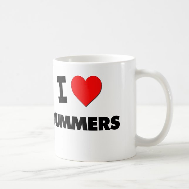 I Love Bummers Coffee Mug (Right)