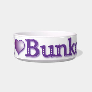 I Love Bunko Candy Jar Bowl