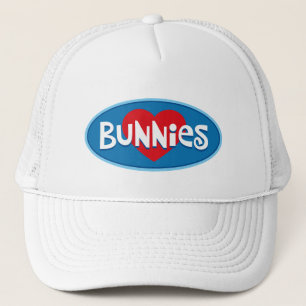 I Love Bunnies Trucker Hat