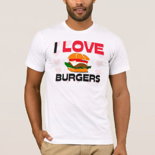 I Love Burgers T-Shirt