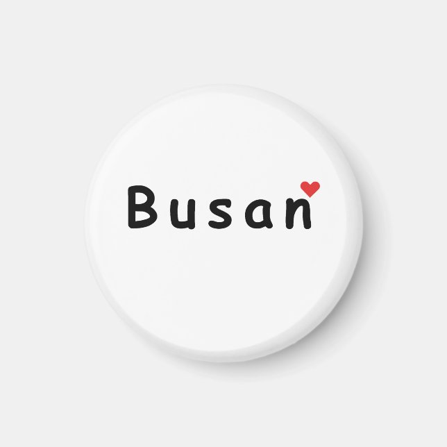 I love Busan Magnet (Front)