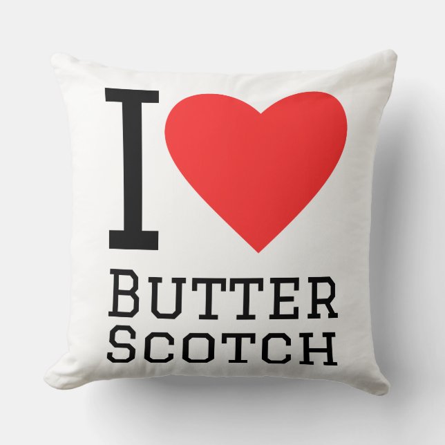 I love butterscotch  cushion (Front)